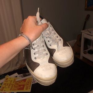 100% AUTHENTIC Chanel Vintage Sneakers